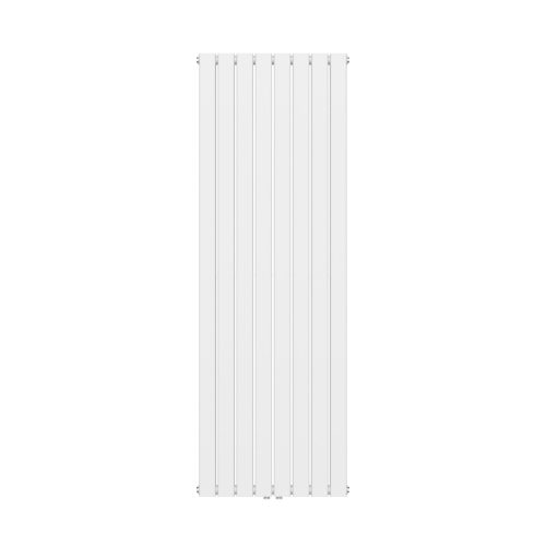 DESIGNRADIATOR Verticaal | Dubbelzijdig wit 180x61 cm